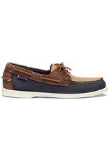 Sebago Portland Archive- Brown/Navy