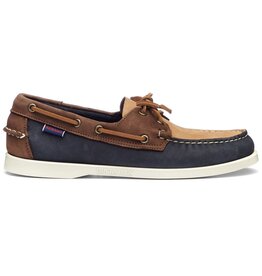 Sebago Portland Archive- Brown/Navy