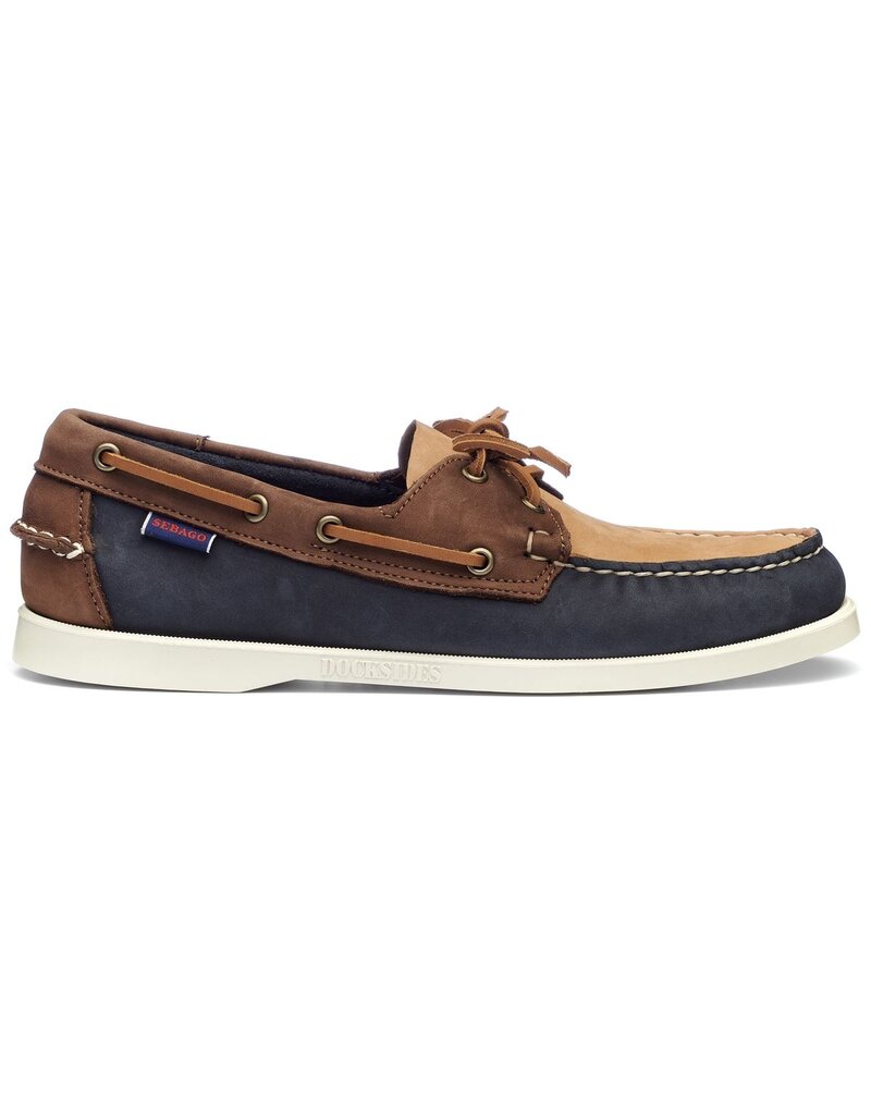 Sebago Portland Archive- Brown/Navy