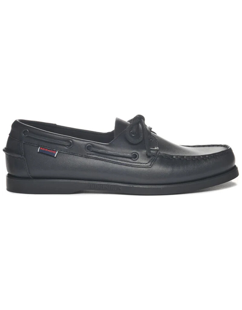 Sebago Docksides Portland- Black/Black