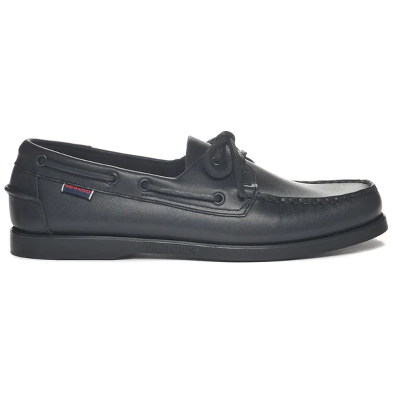 Sebago Docksides Portland- Black/Black