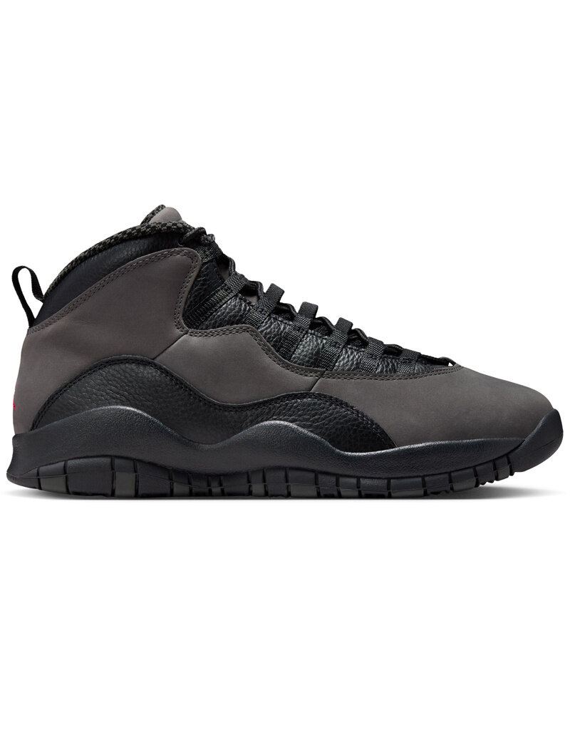 Jordan Air Jordan 10 Retro- Charred Grey/True Red-Black