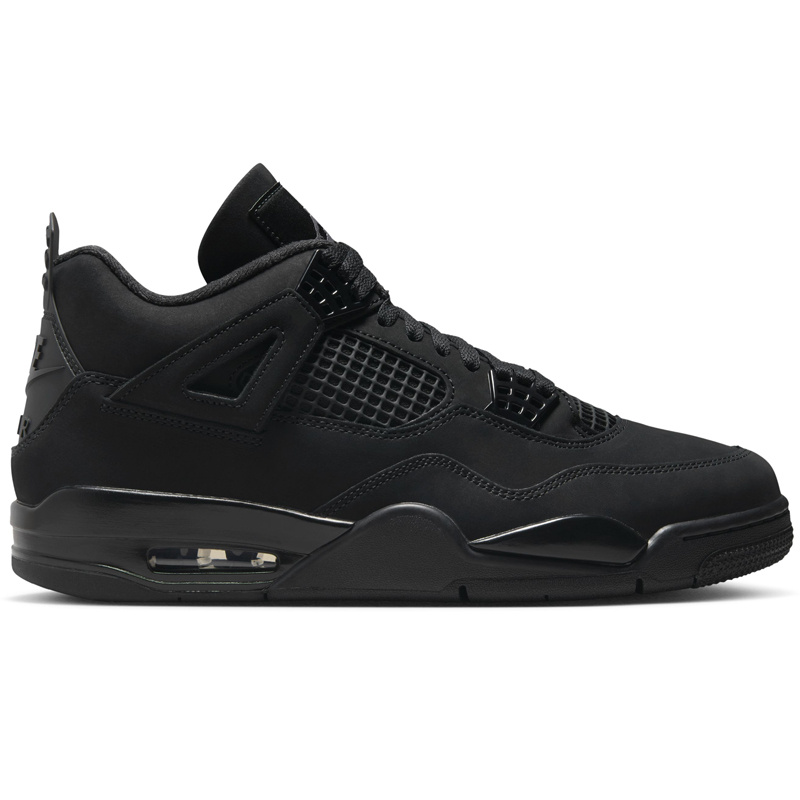 Jordan Air Jordan 4 Retro Og Rmstd- Black/Black/Lt Graphite