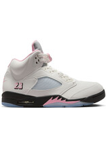 Jordan Air Jordan 5 Retro Og- White/Med Soft Pink-Black