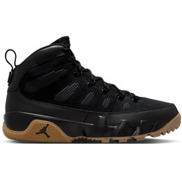 Jordan Air Jordan 9 Retro Boot Nrg- Black/Black/Gum Lt Brown