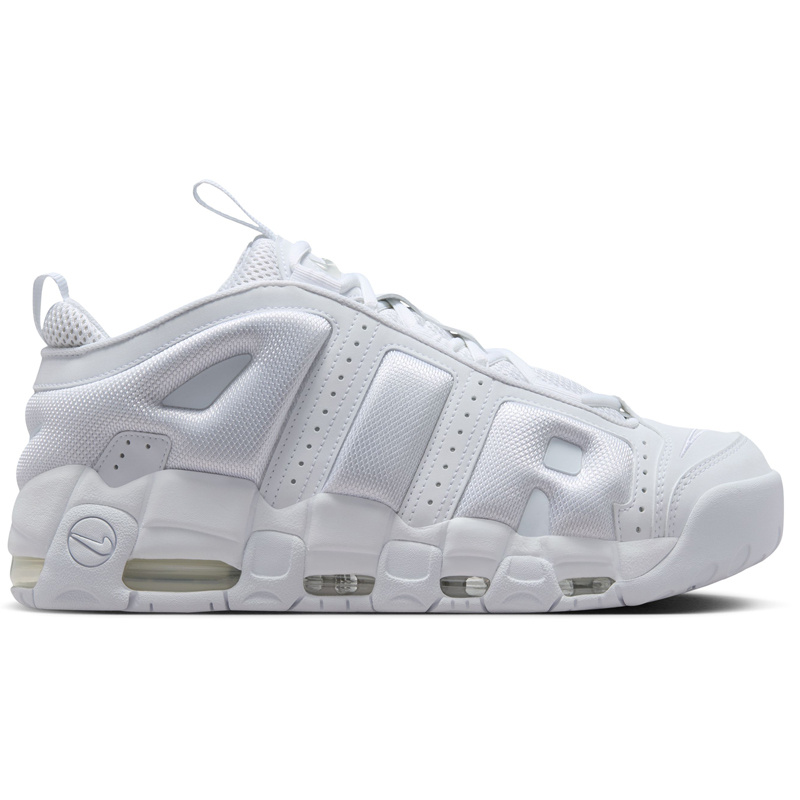 Nike Air More Uptempo Low- White/White