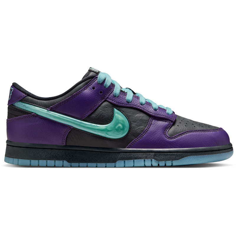 Nike Nike Dunk Low Retro Ltd Hwn- Black/Artisan Teal/Grnd Purple
