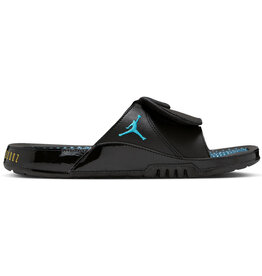 Jordan Slides Jordan Hydro Xi Retro Slide- Black/Gamma Blue/Varsity Maize