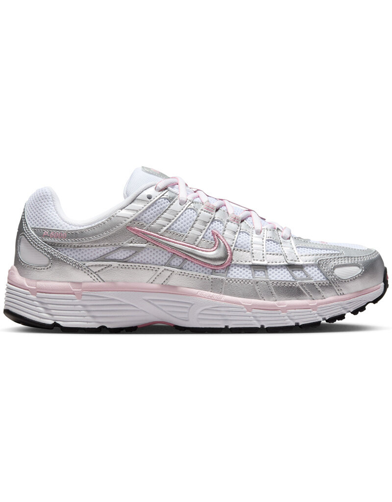 Nike W Nike P-6000- Wht/Mtlc Slvr-Elmntl Pnk-Blk