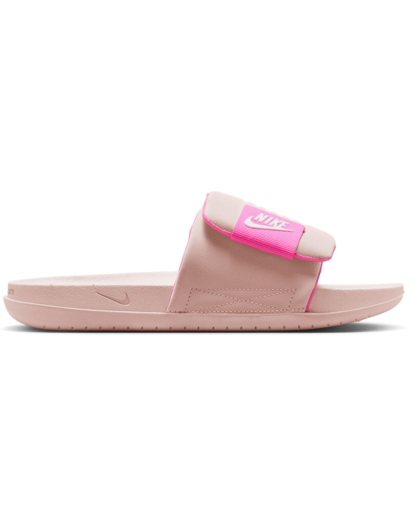Nike W Nike Offcourt Adjust Slide- Silt Red/Pink Spell/White