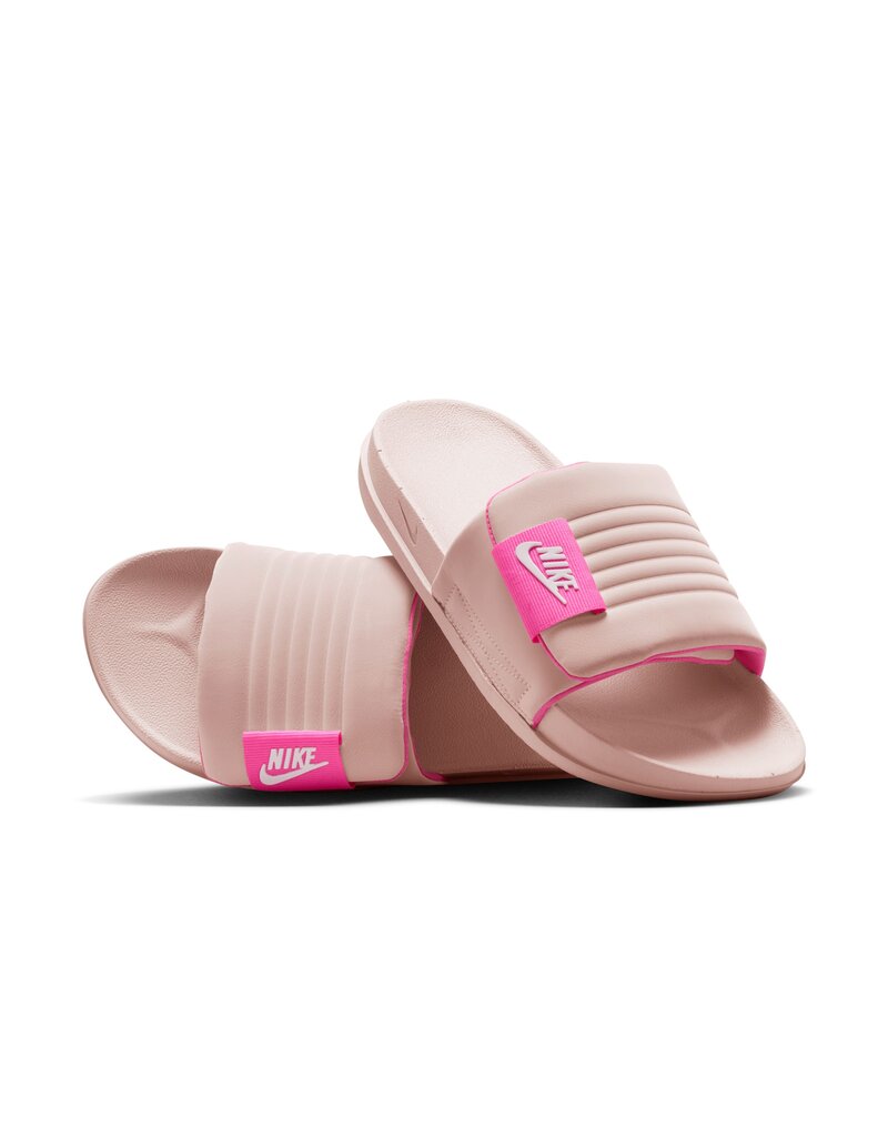 Nike W Nike Offcourt Adjust Slide- Silt Red/Pink Spell/White