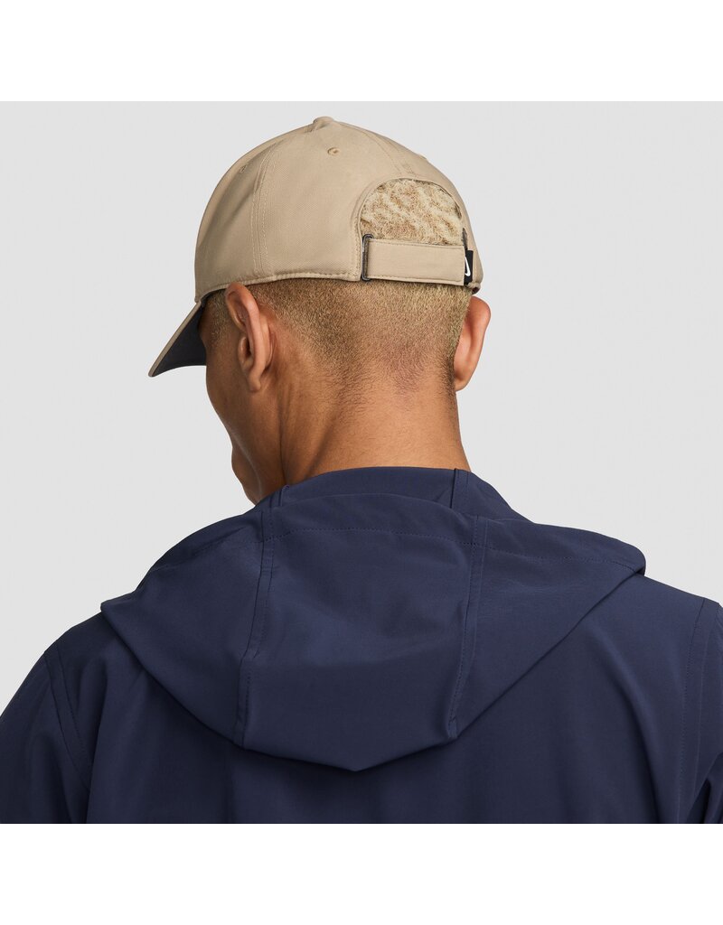 Nike Caps Nike Men Dri-FIT Club Structured Swoosh Cap- Beige/White