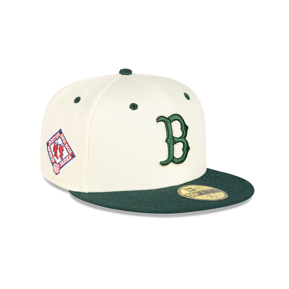 New Era 5950 Mlb Wool Vsr Sp Bosred Chr Dgr Intl