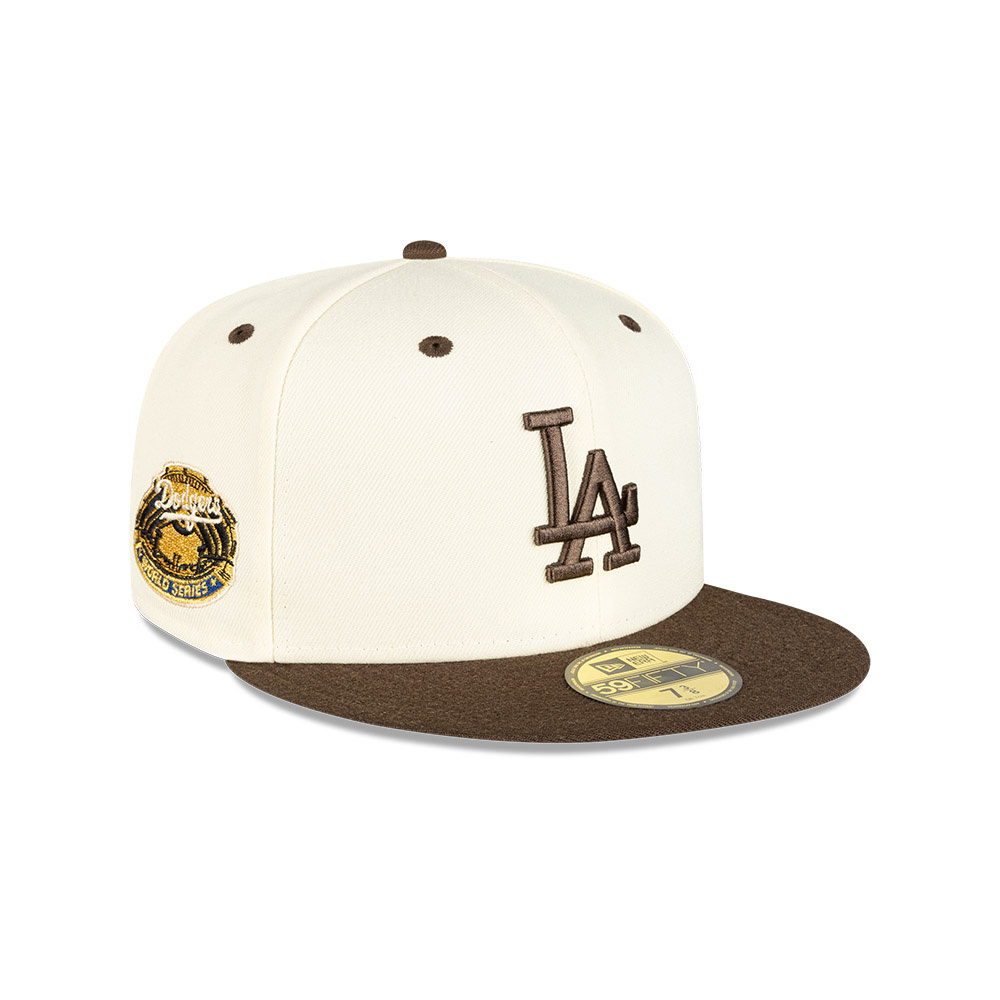 New Era 5950 Mlb Wool Vsr Sp Losdod Chr Brn Intl