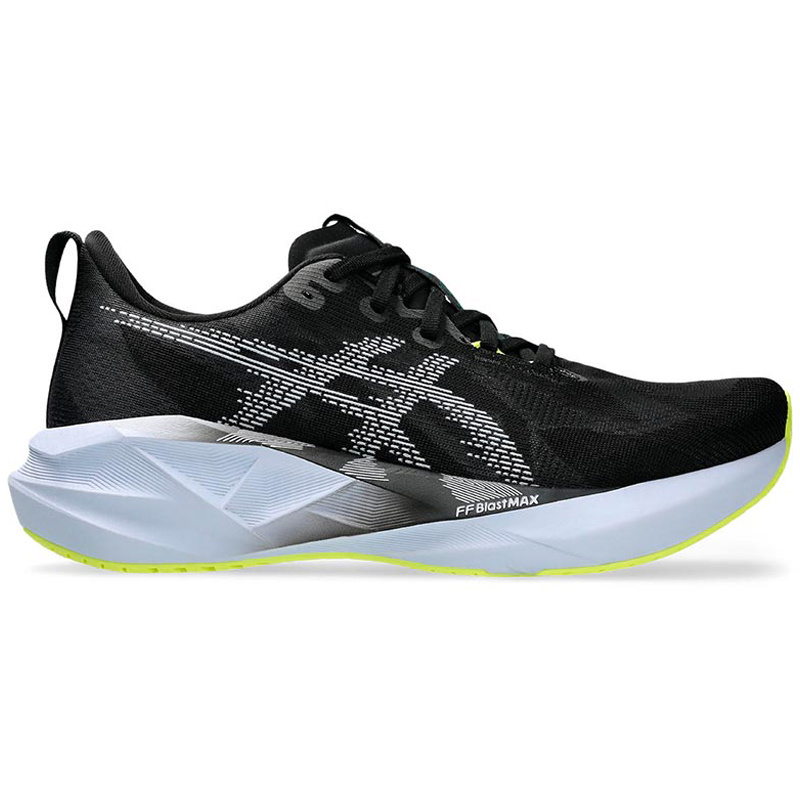 Asics Novablast 5- Black/Blue Fade