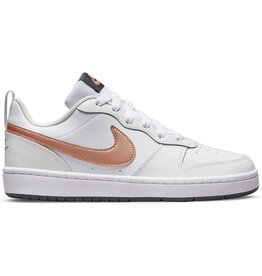 Nike Court Borough Low 2 Rb Bg- Wht/Mtlc Rd Brnz/Smmt Wht