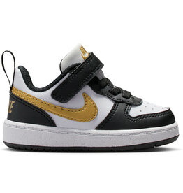 Nike Td Court Borough Low Recraft Btv- Black/Mtlc Gold-Black-White