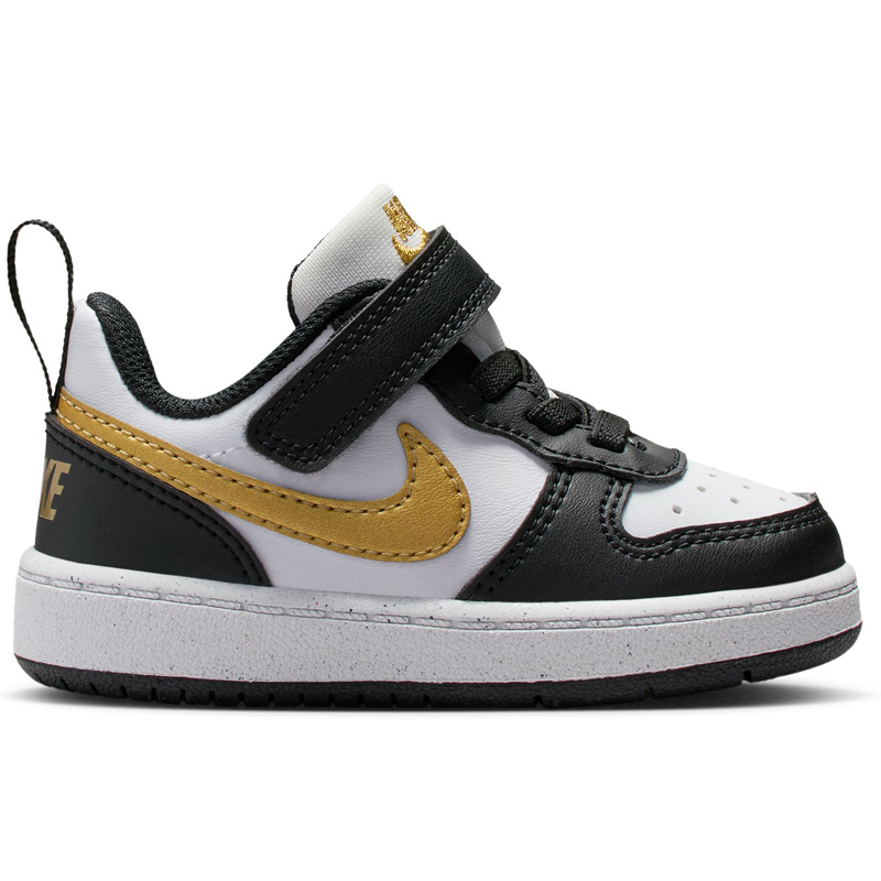 Nike Td Court Borough Low Recraft Btv- Black/Mtlc Gold-Black-White