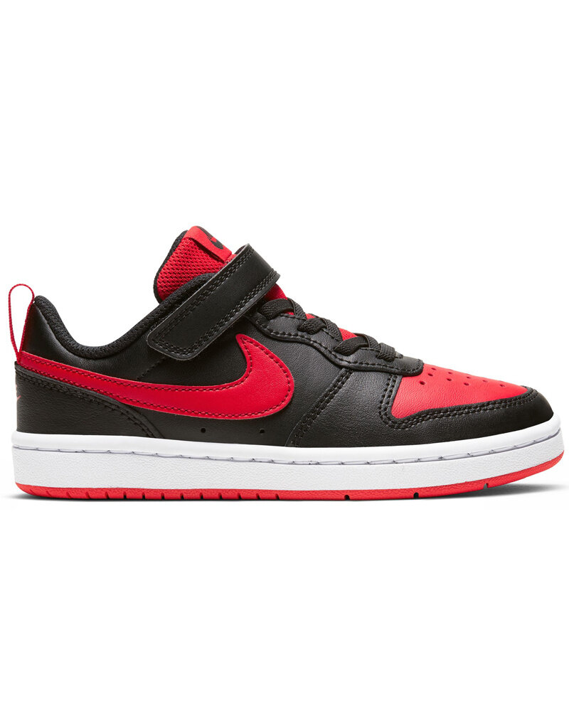 Nike Kids Court Borough Low 2 Rb Bpv- Black/Univ Red-White