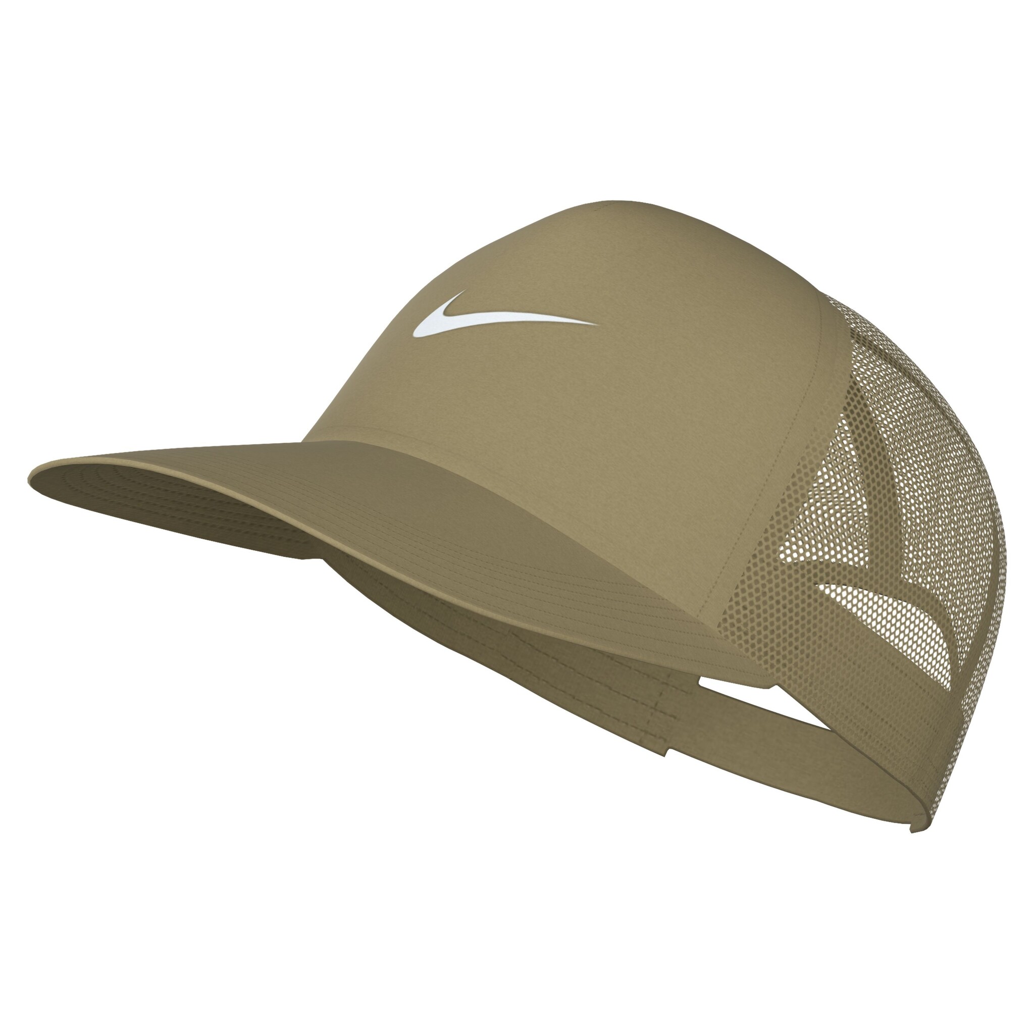 Nike Caps U Nk Rise Cap S Cb Swsh Tkr L- Parachute Beige/Prctbg/(White)