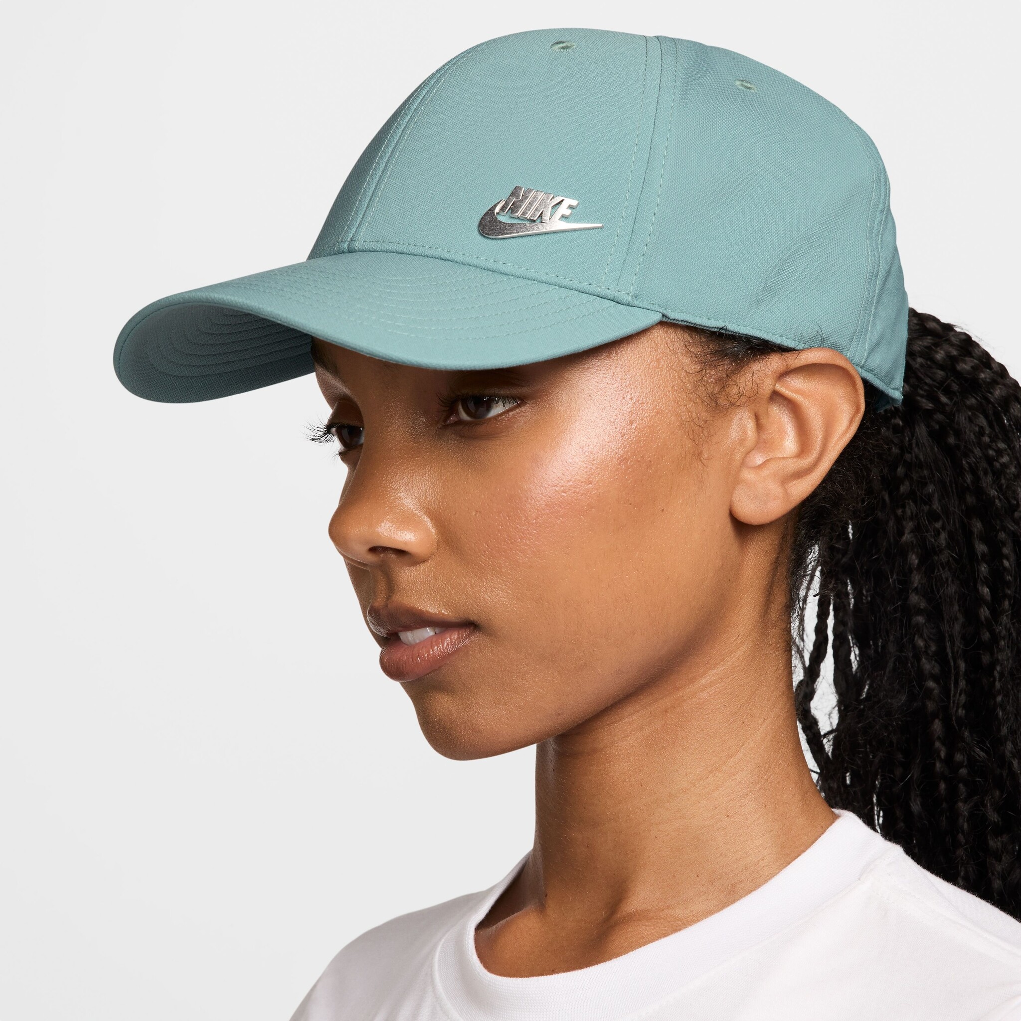 Nike Caps U Nk Df Club Cap S Cb Mtfut L- Cannon/(Metallic Silver)