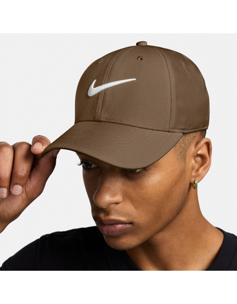 Nike Caps U Nk Df Club Cap S Cb P- Mosswood Brown/(White)