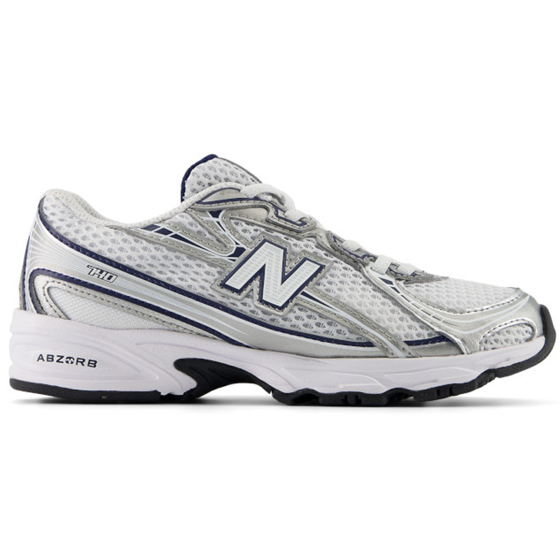New Balance K New Balance 740 - White Silver/Navy