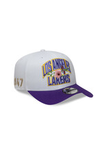 New Era Nba Wordmark 9Fifty Loslak  Whitrp