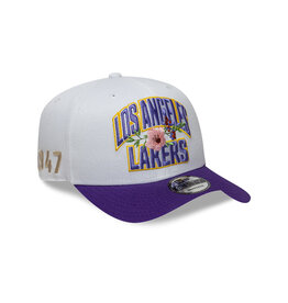 New Era Nba Wordmark 9Fifty Loslak  Whitrp