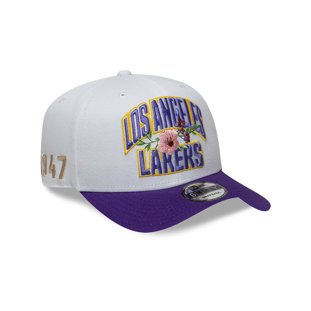 New Era Nba Wordmark 9Fifty Loslak  Whitrp