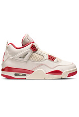 Jordan Wmns Air Jordan 4 Retro- Pale Ivory/Sierra Red-Tough Re