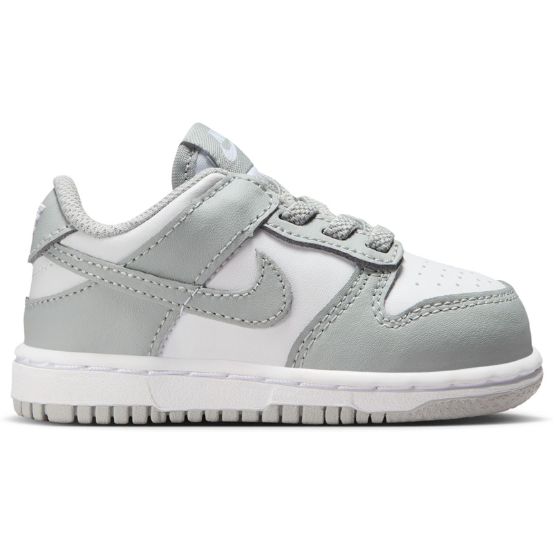 Nike Td Nike Dunk Low Bte- White/Lt Smoke Grey-White