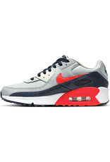 Nike Nike Air Max 90 Ltr Gs- Grey/Red/Navy