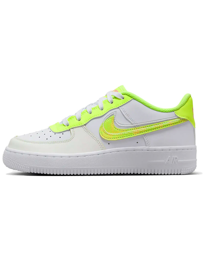 Nike Air Force 1 Lv8 1 Bg Gs- White/Lime