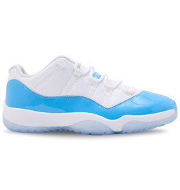 Nike Air Jordan 11 Retro Low Bg- White/Univ Blue-Black