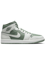 Jordan Air Jordan 1 Mid- Summit White/Vintage Lichen