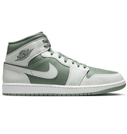 Jordan Air Jordan 1 Mid- Summit White/Vintage Lichen