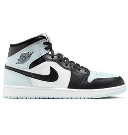 Jordan Air Jordan 1 Mid- Black/Squadron Blue-Aura