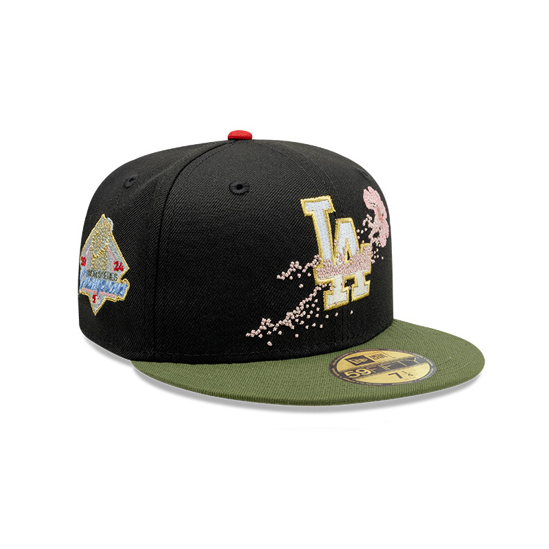 New Era 5950 Losdod Blk Rifl Grn 24Wsc Jpn