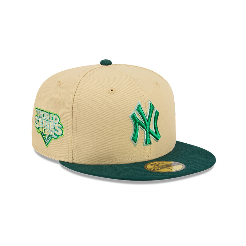 New Era 5950 Neyyanco Vegas Gold Dk Green