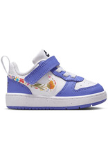 Nike TD Court Borough Low Fl Btv- White/White-Sapphire-Black