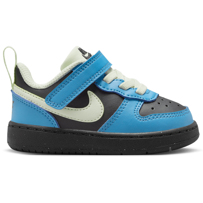 Nike TD Court Borough Low Recraft Bpv- Black/Volt Tint-Dutch Blue-Pha