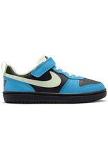 Nike K Court Borough Low Recraft Bpv- Black/Volt Tint-Dutch Blue-Pha