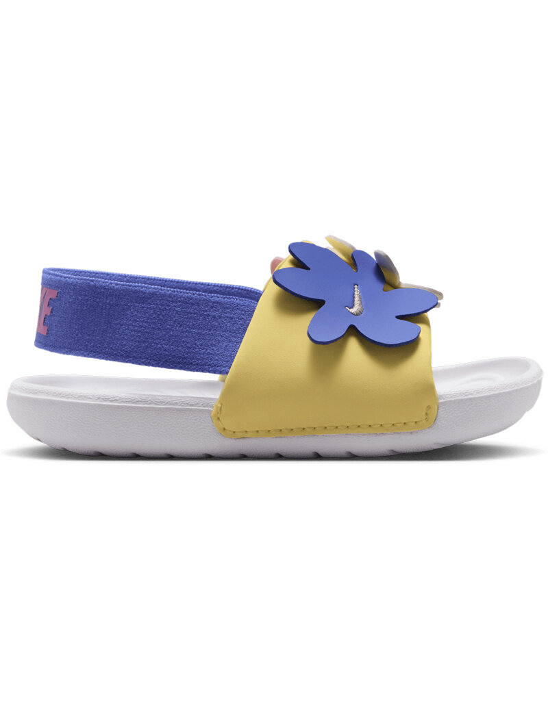 Nike Slides Nike Kawa Slide Se Bt- White/Soft Yellow-Sapphire-Lt