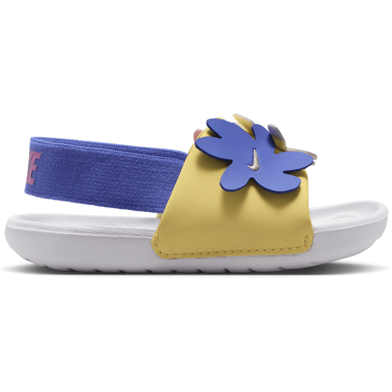 Nike Slides Nike Kawa Slide Se Bt- White/Soft Yellow-Sapphire-Lt