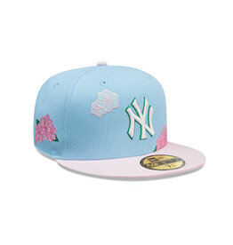 New Era 5950 Mlb City Elmnt Rd Flwr Neyyan Sky