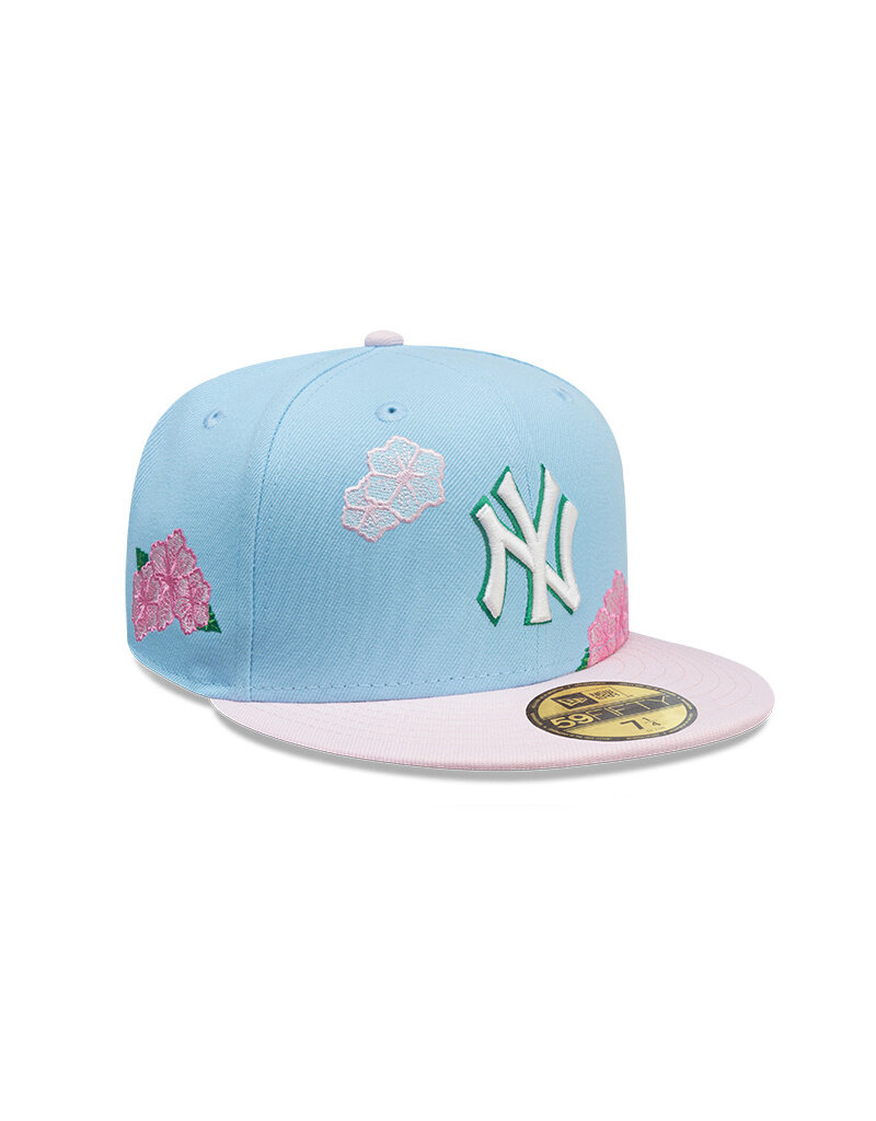 New Era 5950 Mlb City Elmnt Rd Flwr Neyyan Sky