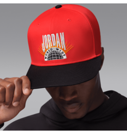 Jordan Caps U J Pro Cap S Fb Dc Ess 6Pnl- Chile Red/Kelly Green/(Sail)