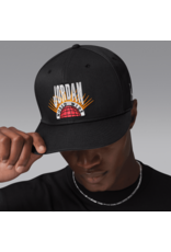 Jordan Caps U J Pro Cap S Fb Dc Ess 6Pnl- Black/Kelly Green/(Sail)
