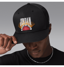 Jordan Caps U J Pro Cap S Fb Dc Ess 6Pnl- Black/Kelly Green/(Sail)